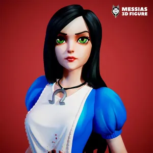 Alice Madness Returns Figure 3D Print Model