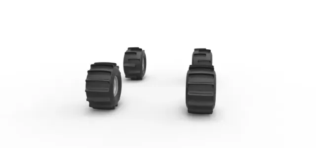 Wheel Set of Formula Off Road Scale 1:25 — Image 3 of 12