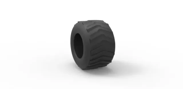 Diecast Pulling truck tire 2 Scale 1:25 — Image 8 of 9
