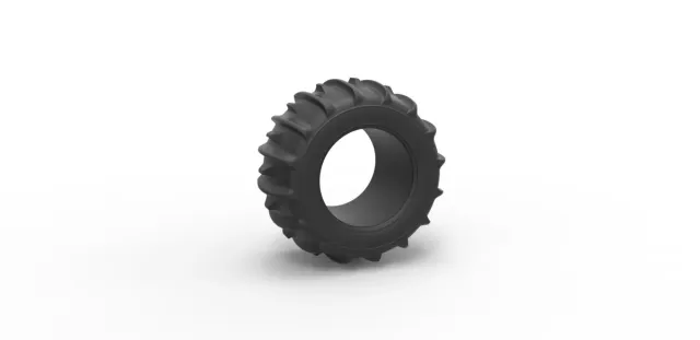 Diecast Dune buggy rear tire 30 Scale 1:25 — Фото 9 из 9