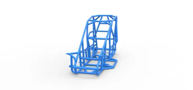 Frame of Pavement 600 Micro sprint car Scale 1:25 — Фото 4 из 17