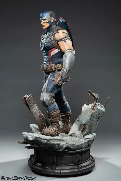 Hydra Captain America Statue Figure Print Model 3D STL — Фото 4 из 30
