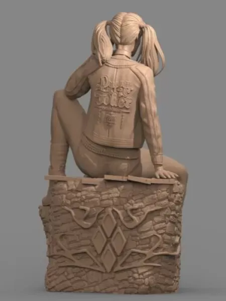 Harley Quinn 3D Print Model, Suicide Squad — Image 3 of 10