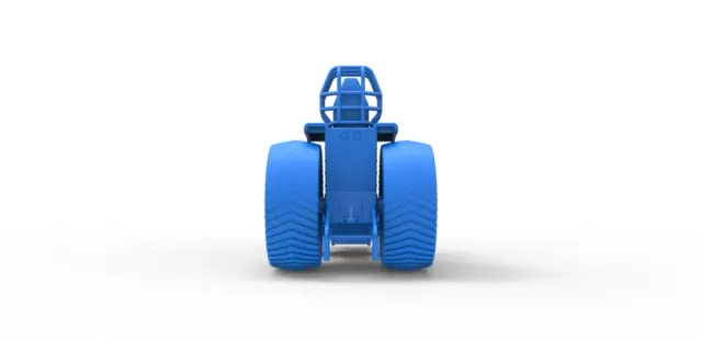 Fun short Pro Stock Pulling Tractor Version 1 Scale 1:25 — Фото 22 из 31