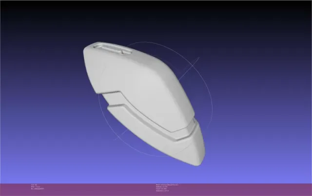 Evangelion Rebuild Rei Hairclip Printable Model — Фото 6 из 6