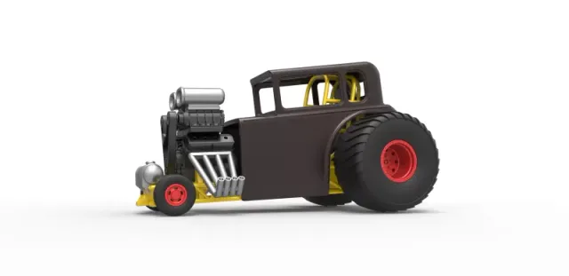 Diecast Mini Rod pulling tractor 5 Scale 1:25 — Image 2 of 31