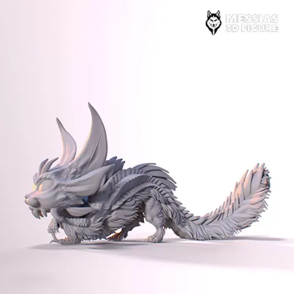 Mizutsune Monster Hunter Chibi Print 3D Model — Image 3 of 4