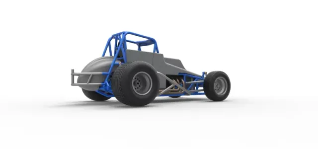 Vintage Sprint car Scale 1:25 — Фото 19 из 30