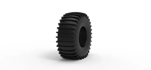 Trom tire 1 deflated Scale 1:25 — Фото 2 из 9
