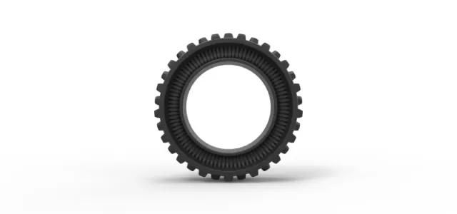Diecast tractor Cup tire Version 1 Scale 1:25 — Фото 5 из 9