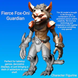 Fierce Fox-Oni Guardian