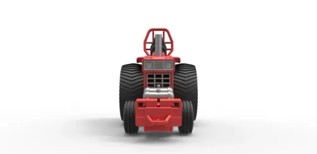 Fun short Pro Stock Pulling Tractor Version 1 Scale 1:25 — Фото 5 из 31