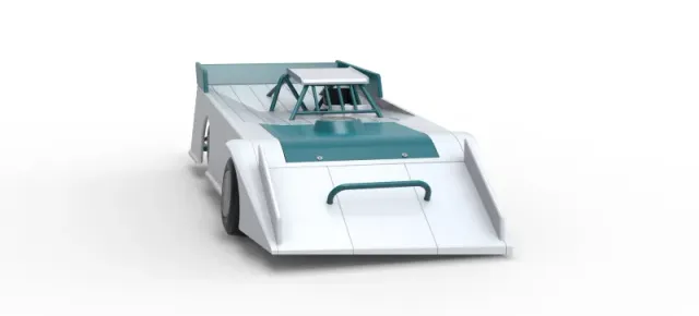 Wedge Dirt Late model Scale 1:25 — Фото 26 из 30