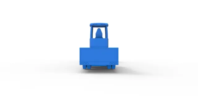 Diecast tractor pulling sled Scale 1 to 25 — Фото 22 из 31