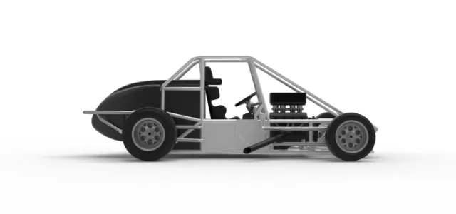 Experimental Pavement Silver Crown Car Base Version 3 Scale 1:25 — Фото 20 из 26