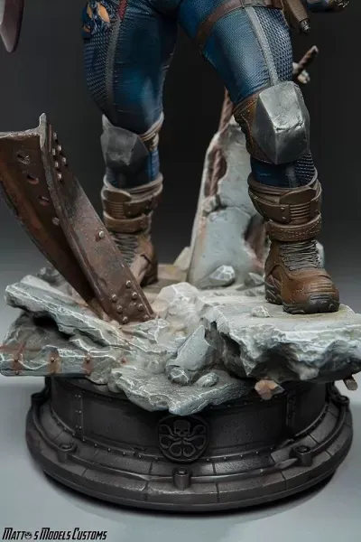 Hydra Captain America Statue Figure Print Model 3D STL — Фото 23 из 30