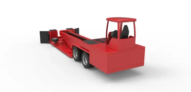 Diecast tractor pulling sled Scale 1 to 25 — Фото 10 из 31