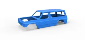 Shell of Uphill Sand Racing Dragster Version 3 Scale 1:25