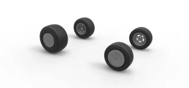 Wheel Set of Midget car Scale 1:25 — Image 11 of 16