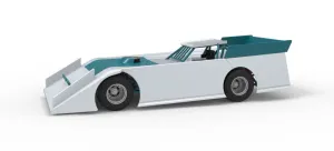 Wedge Dirt Late model Scale 1:25