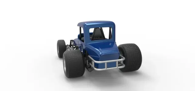 Vintage Sprint car Version 2 Scale 1:25 — Фото 14 из 31