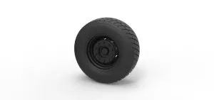 Diecast Front wheel from truck