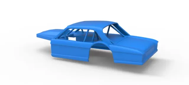 Shell of Vintage Asphalt Modified stock car V11 Scale 1:25 — Image 10 of 25