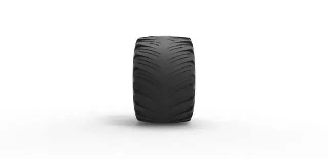 Diecast Monster Jam tire 15 Scale 1:25 — Фото 4 из 8