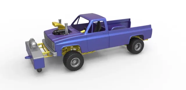 Diecast pulling truck 4wd Scale 1:25 — Фото 30 из 30