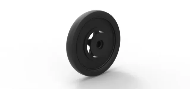 Diecast Front wheel from dragster — Фото 4 из 6