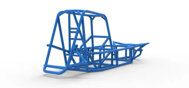 Frame of Silver Crown Car Version 2 Scale 1:25 — Фото 12 из 18
