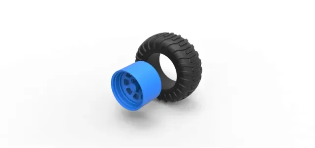 Diecast Offroad wheel 36 — Image 6 of 6
