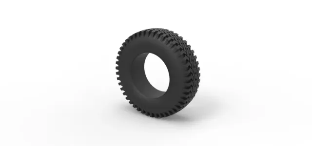 Military tire 14 Scale 1:25 — Фото 7 из 9