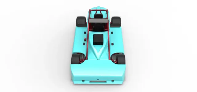 Experimental Pavement Silver Crown Car Version 3 Scale 1:25 — Фото 8 из 30
