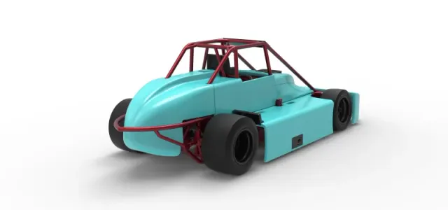 Experimental Pavement Silver Crown Car Version 3 Scale 1:25 — Фото 18 из 30