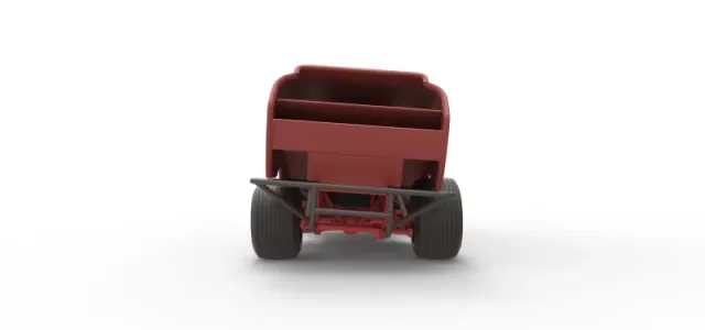 Vintage Dirt Modified stock car Version 4 while turning 1:25 — Фото 16 из 31