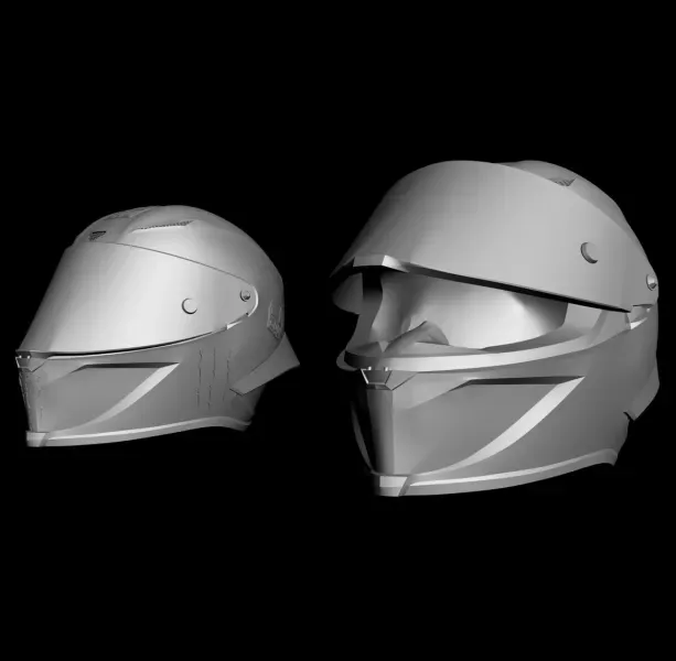 MotoGP Champion Valentino Rossi Helmet 3D Print Model — Image 5 of 8