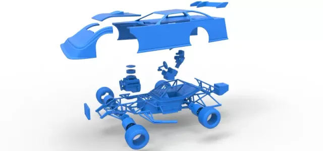 Super Dirt Late model Scale 1:25 — Image 28 of 31