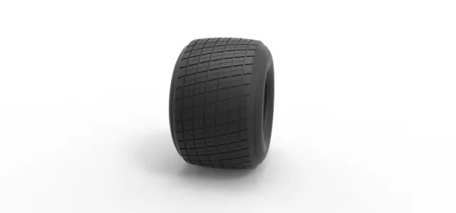 Diecast Dirt Sprint racing tire 4 Scale 1:25 — Фото 3 из 8