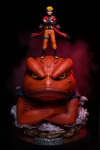 Uzumaki Naruto And Gamakichi Naruto Shippuden Model 3D STL