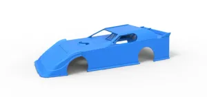 Shell of Dirt Modified Super stock car Scale 1:25