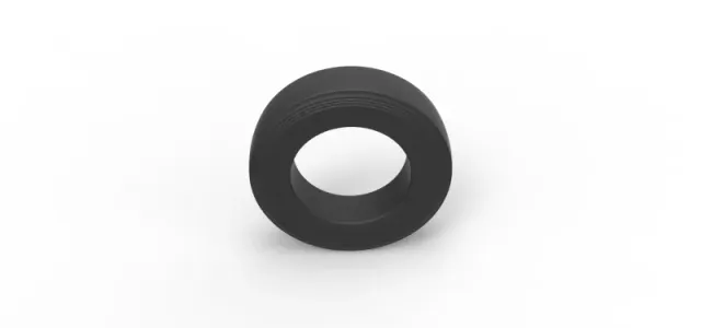 Semi truck slick tire Scale 1:25 — Фото 6 из 8