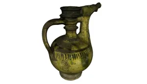 Model of clay pot wine wedding