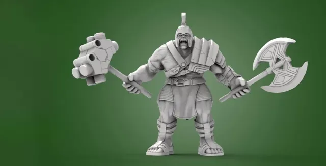 3Dprint Armored Hulk Figurine — Фото 5 из 5