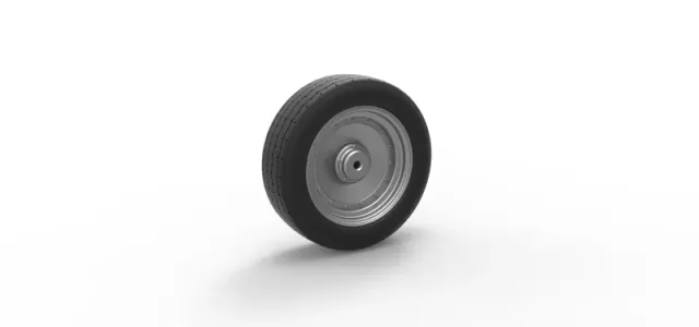 Front wheel of Vintage Funny Car Scale 1:25 — Фото 8 из 10