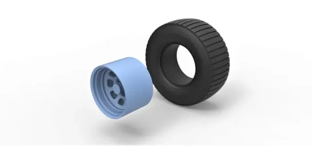 Diecast Offroad wheel 33 — Фото 6 из 7