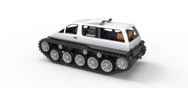 Vintage Monster tank Version 6 Scale 1:25 — Image 12 of 30