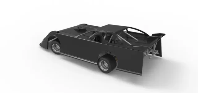 Super Dirt Late model for Pavement while turning Scale 1:25 — Фото 12 из 30