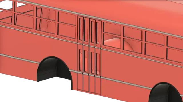 1:14 Ford 49B Bus TAMIYA RC MODELLBAU — Image 8 of 15