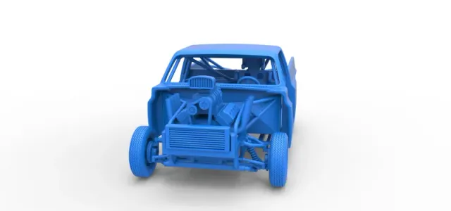 Diecast Dirt Dragster truck Scale 1:25 — Фото 15 из 31